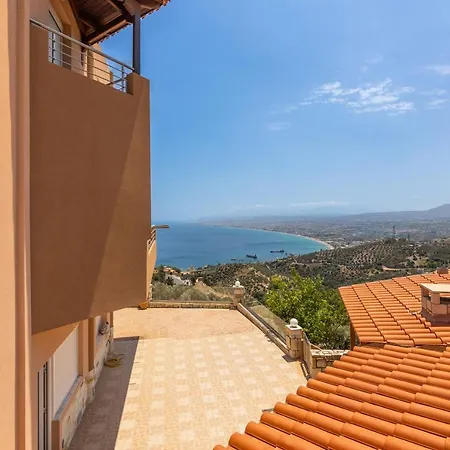 Nami _privatepool_ Seaview Palaiokastro (Crete)